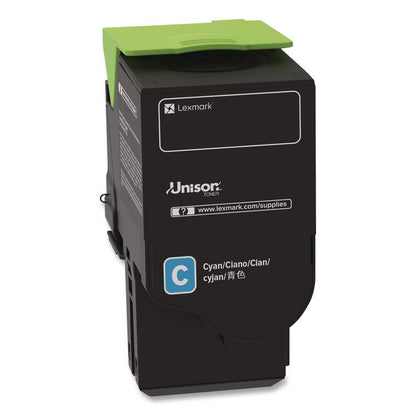 C241XC0 Return Program Extra High-Yield Toner, 3,500 Page-Yield, Cyan