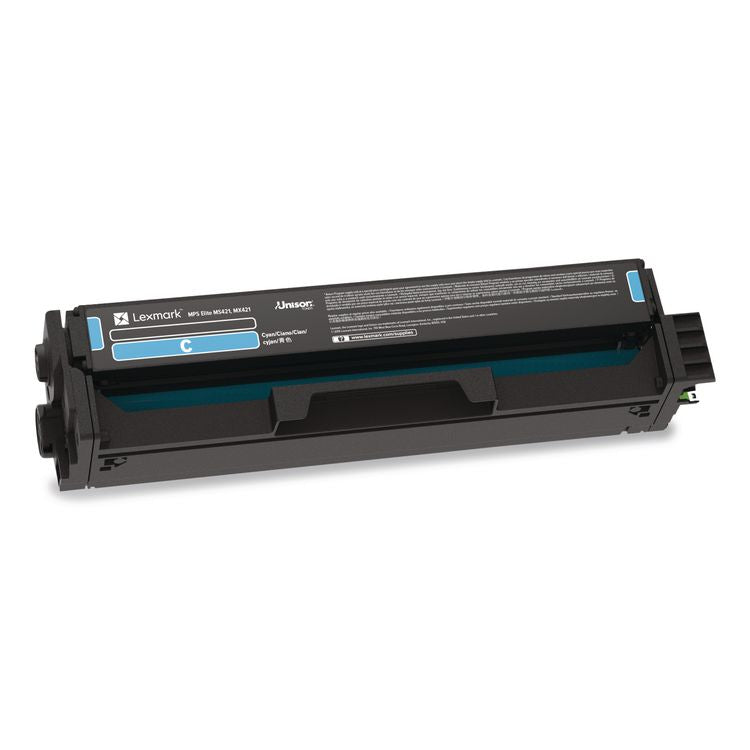C331HC0 Return Program High-Yield Toner, 2,500 Page-Yield, Cyan