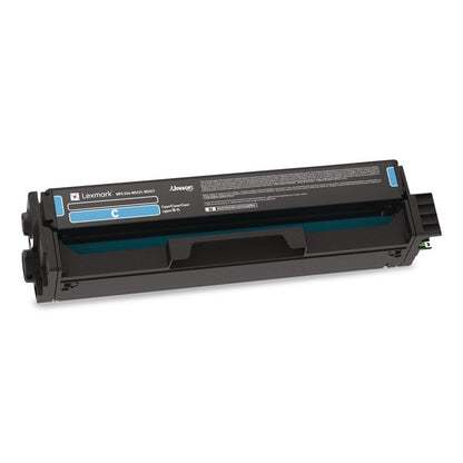 C341XC0 Return Program Extra High-Yield Toner, 4,500 Page-Yield, Cyan