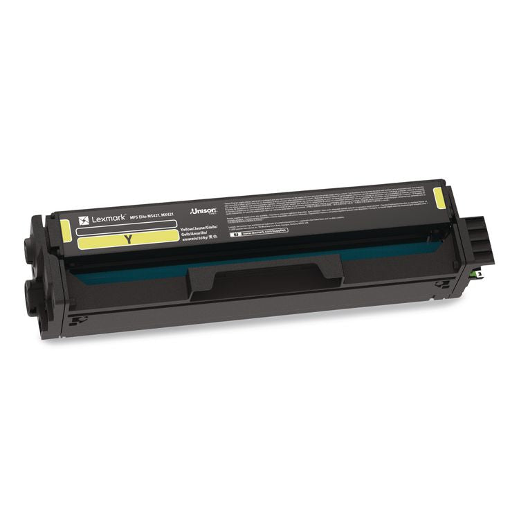 C341XY0 Return Program Extra High-Yield Toner, 4,500 Page-Yield, Yellow