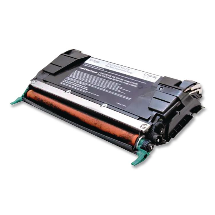C734A1KG Return Program Toner, 8,000 Page-Yield, Black
