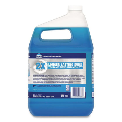 Manual Pot/Pan Dish Detergent, Original Scent, 1 gal Bottle, 4/Carton