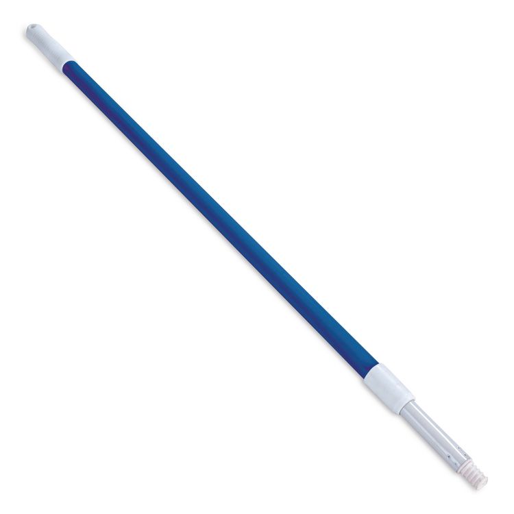 Metal Telescopic Handle, 1" x 34", Blue, 12/Carton