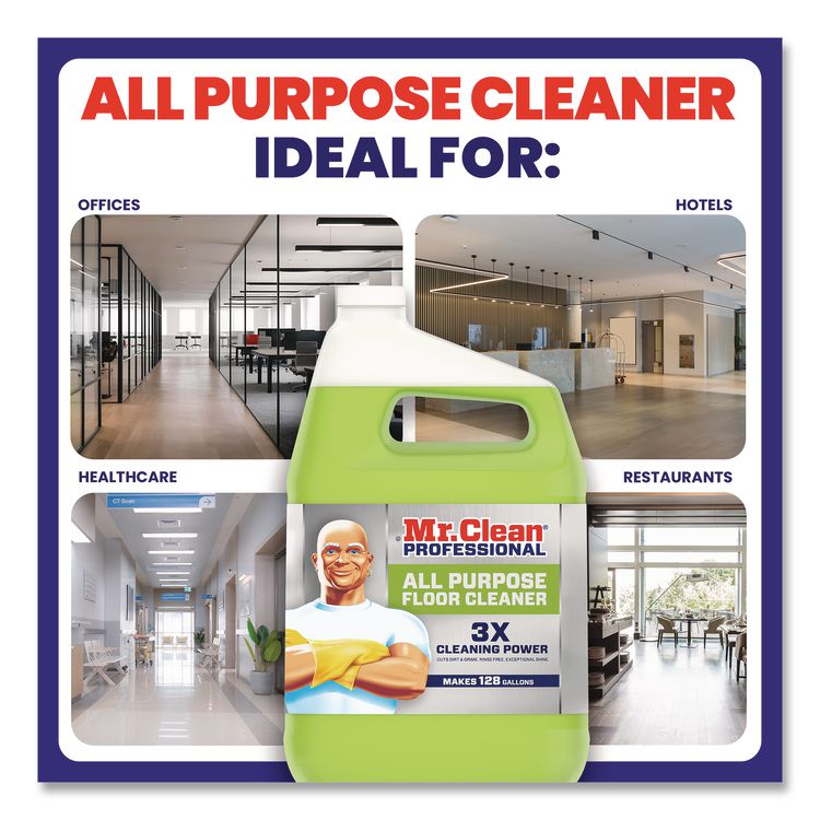 All Purpose Floor Cleaner, Lemon Scent, 1 gal Bottle