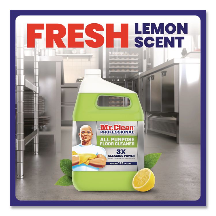 All Purpose Floor Cleaner, Lemon Scent, 1 gal Bottle