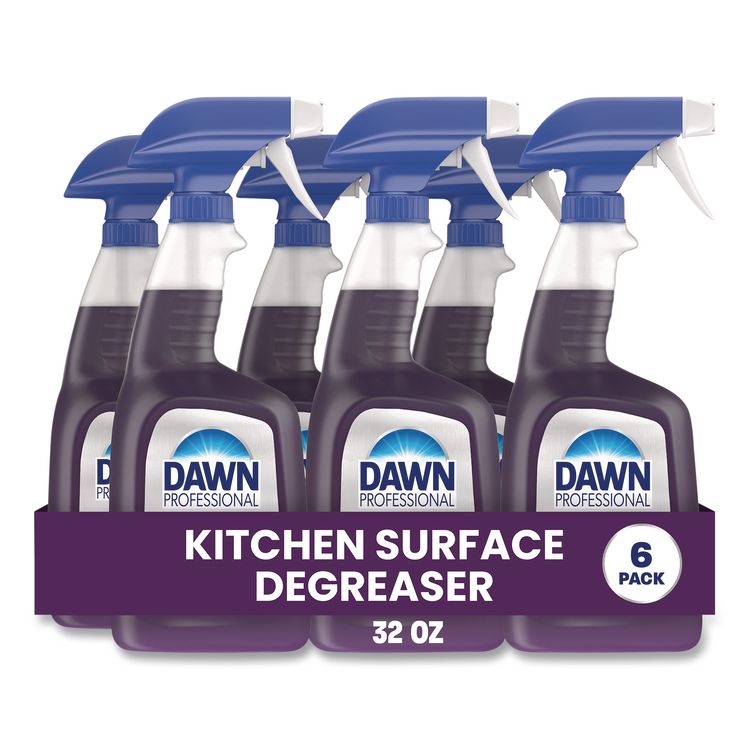 Kitchen Surface Degreaser, 32 oz Spray Bottle, 6/Carton