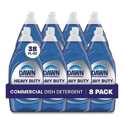 Heavy-Duty Manual Pot/Pan Dish Detergent, Original Scent, 38 oz Bottle, 8/Carton