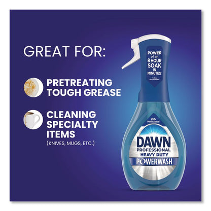Heavy Duty Powerwash Commercial Dish Spray, Fresh Scent, 16 oz, 6 Pack: 6 Starter Kits