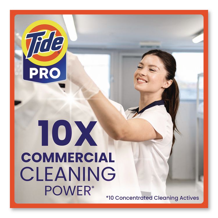 Commercial Power PODS Laundry Detergent, HE Compatible, 63 Liquid Pods/Tub, 4 Tubs/Carton