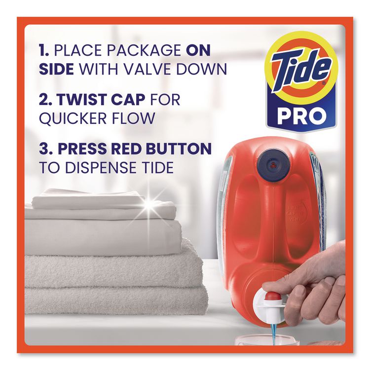 Commercial HE Liquid Laundry Detergent, 170 oz Pour Bottle, 4/Carton