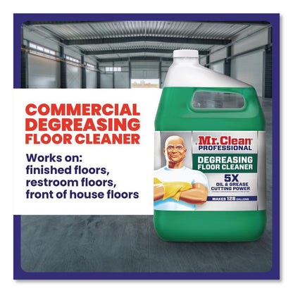 Degreasing Floor Cleaner, 1 gal Bottle, 3/Carton