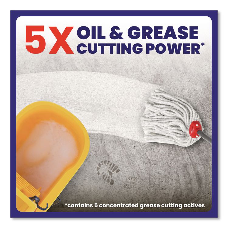 Degreasing Floor Cleaner, 1 gal Bottle, 3/Carton