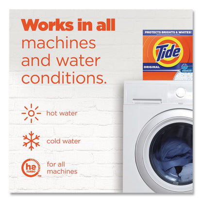 Coin Vend Powder Laundry Detergent, HE Compatible, Tide Original Scent, 1.1 oz, 156/Carton
