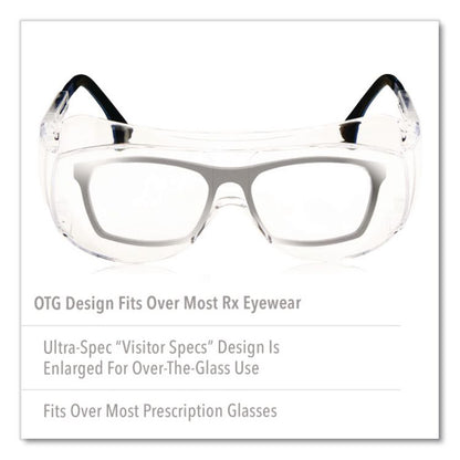 Ultra-spec 2001 OTG Eyewear S0112, Frameless OTG, Clear Single Lens