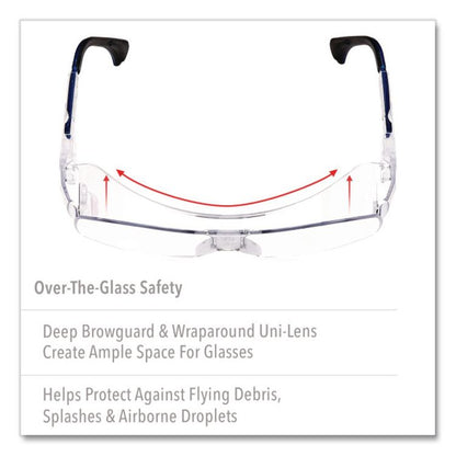 Ultra-spec 2001 OTG Eyewear S0112, Frameless OTG, Clear Single Lens