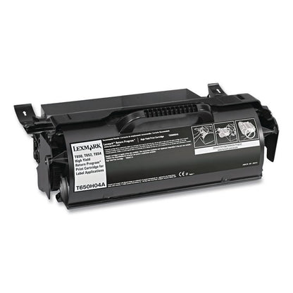T650H04A Return Program High-Yield Toner, 25,000 Page-Yield, Black