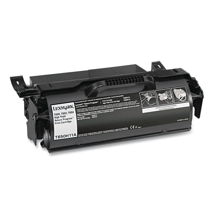 T650H11A Return Program High-Yield Toner, 25,000 Page-Yield, Black