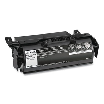 T650H11A Return Program High-Yield Toner, 25,000 Page-Yield, Black