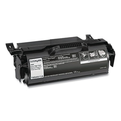 T654X11A Return Program Extra High-Yield Toner, 36,000 Page-Yield, Black
