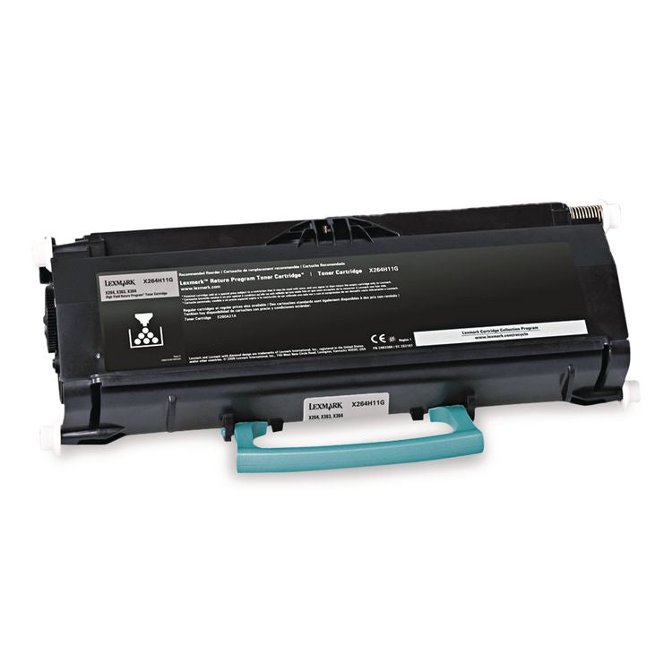 X264H11G Return Program High-Yield Toner, 9,000 Page-Yield, Black
