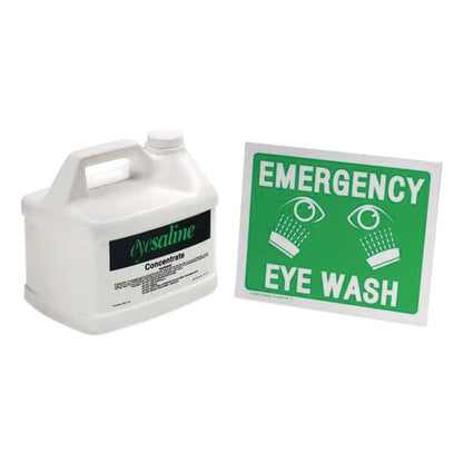 Fendall Eyesaline Concentrate Refill for Porta Stream II, III, 180 oz Bottle, 4/Carton