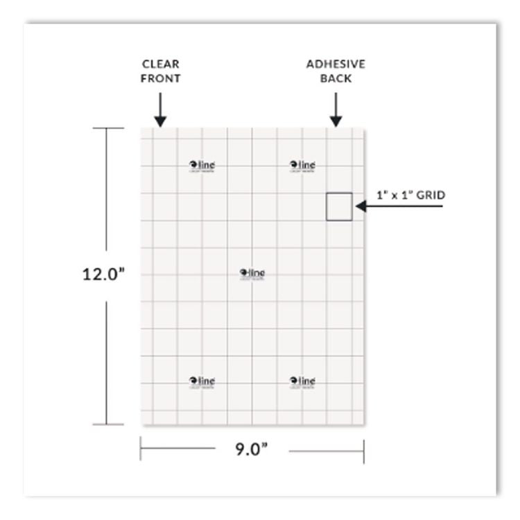 Cleer Adheer Self-Adhesive Laminating Film, 2 mil, 9" x 12", Non-Glare Clear, 50/Box