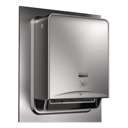 ICON Automatic Roll Towel Recessed Dispenser Housing with Trim Panel, 22 x 6.52 x 17.64, Stainless Steel