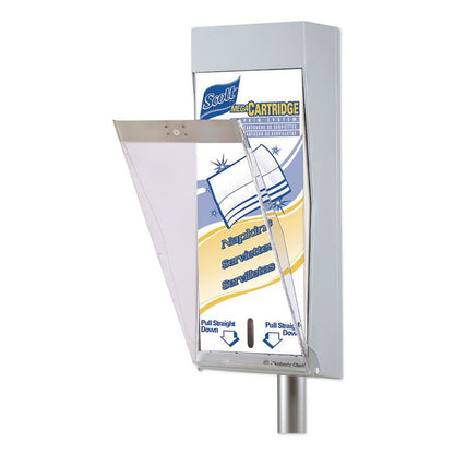 MEGACartridge Protective Door, 8 x 19 x 1.4, Clear