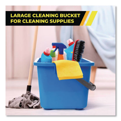 Window and General Cleaning Bucket, 3 gal, Blue, 2/Carton