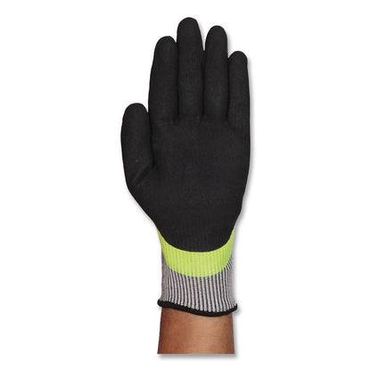 EDGE 48-969 Cut Resistance Gloves, EN388: 4X42F, 9.5" Long, (Size 11), Yellow/Black, 144 Pairs