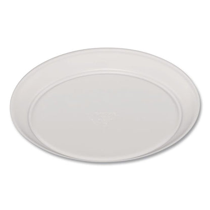Epicure Melamine Dinner Plate, 8" dia, White, 48/Carton