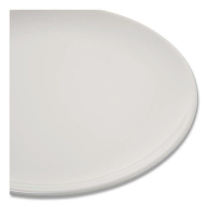 Epicure Melamine Dinner Plate, 8" dia, White, 48/Carton