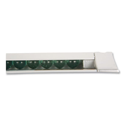 Check Rack, 36 x 0.75 x 2, Silver, 6/Carton