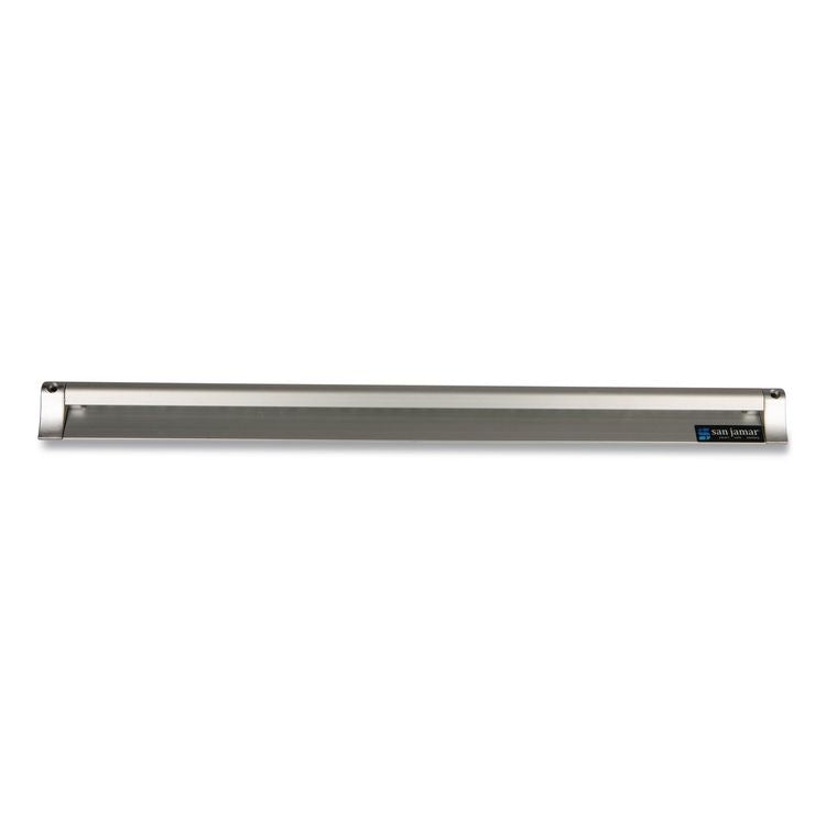 Check Rack, 36 x 0.75 x 2, Silver, 6/Carton