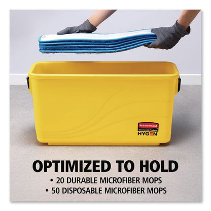 HYGEN Charging Bucket, 6.8 gal, Yellow