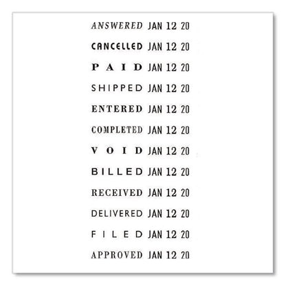 Dial-N-Stamp, 12 Phrases, Five Years, 1.5 x 0.13