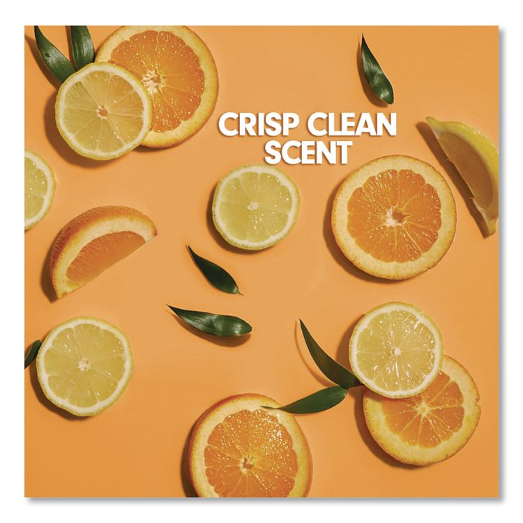 Antibacterial Liquid Hand Soap Refill, Fresh Scent, 50 oz, Orange, 3/Carton