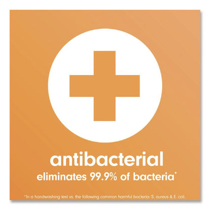 Antibacterial Liquid Hand Soap Refill, Fresh Scent, 50 oz, Orange, 3/Carton