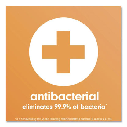 Antibacterial Liquid Hand Soap Refill, Fresh Scent, Orange, 50 oz