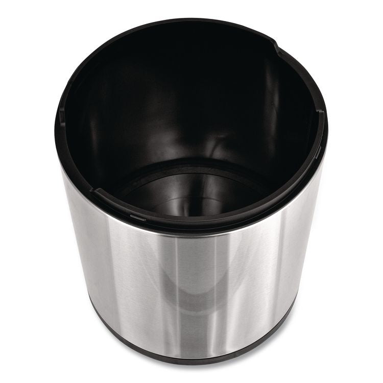 Stainless Steel Tabletop Wipes Dispenser, 10 x 10 x 11.75, Brushed Stainless Steel