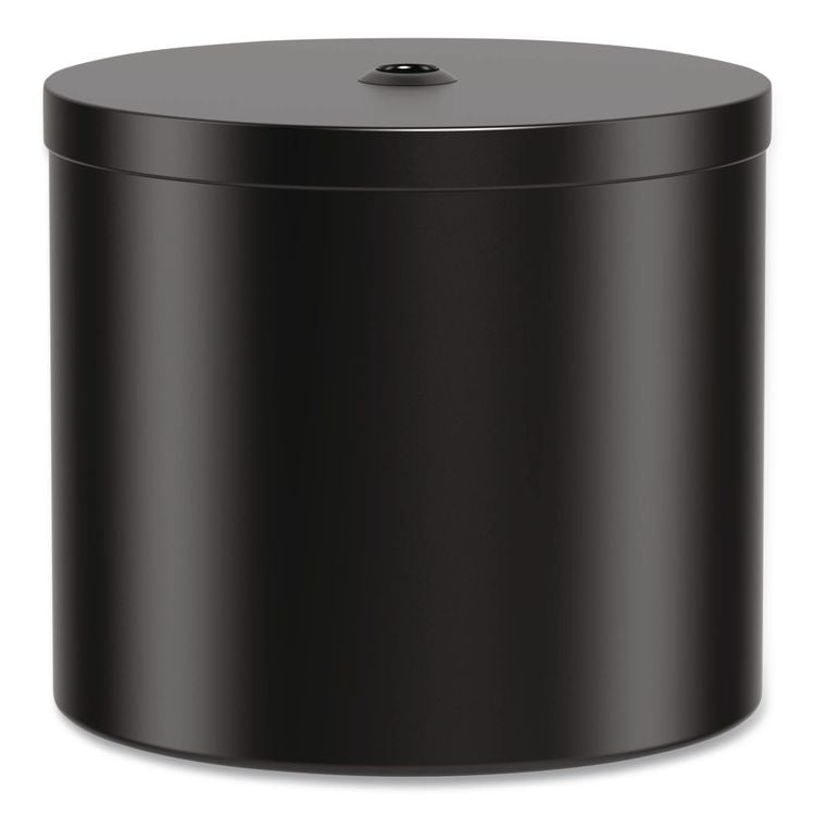 Stainless Steel Wall Mount Wet Wipe Dispenser, 9.7" x 9.7" x 9.8", Black
