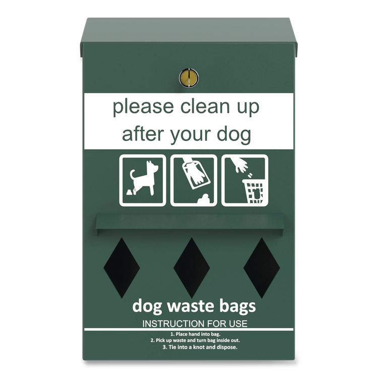 Wall-Mount Pet Waste Roll Bag Dispenser