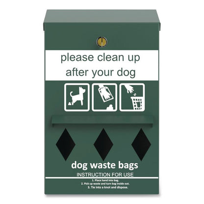Wall-Mount Pet Waste Roll Bag Dispenser
