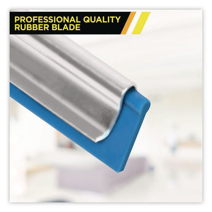 Swivel Window Squeegee with Quick Release, 14" Wide Blade, 3/Pack