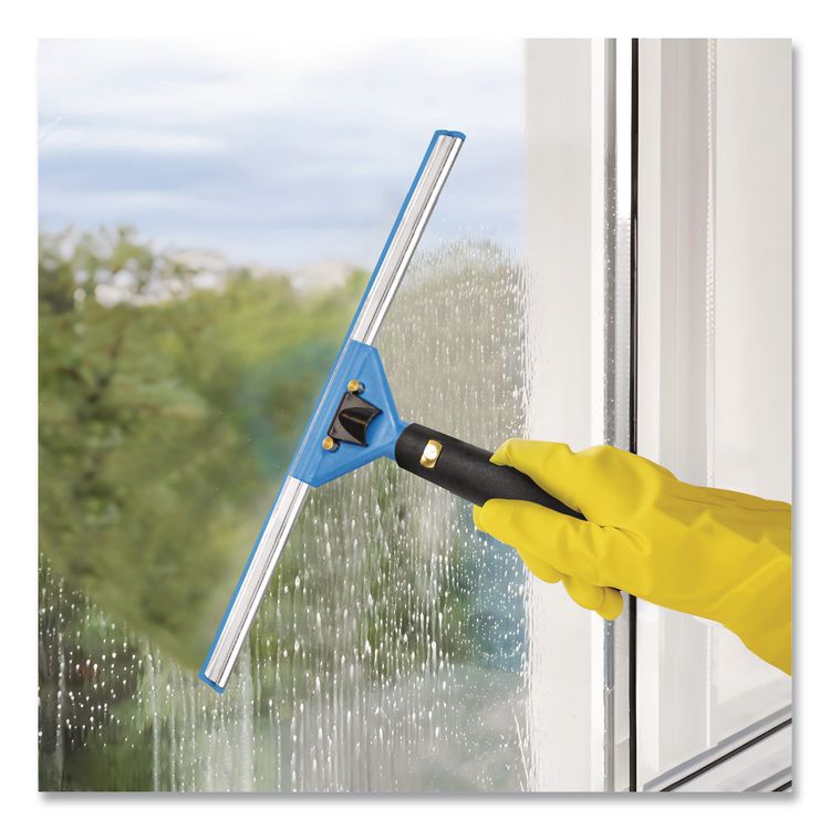 Swivel Window Squeegee with Quick Release, 18" Wide Blade, 2/Pack