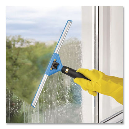Swivel Window Squeegee with Quick Release, 18" Wide Blade, 12/Carton