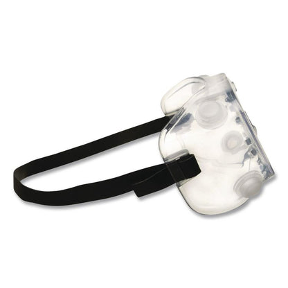 Chemical-Splash Goggles, Indirect Venting, OTG, Clear Lens, Clear Frame