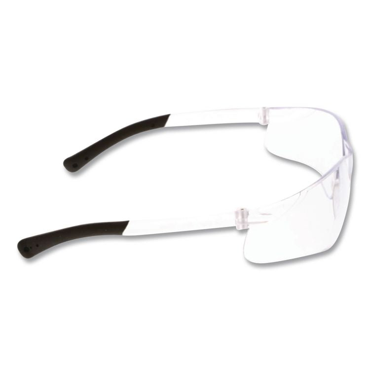 BearKat Safety Glasses, Frameless, Clear Single Anti-Fog Lens