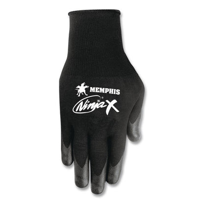 Ninja X Gloves, EN388: 412X, Large, Black, Pair