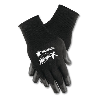 Ninja X Gloves, EN388: 412X, Large, Black, Pair